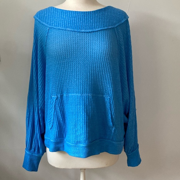 Free People Westend Thermal Long Sleeve Top - Picture 2 of 10